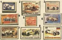 Коллекция марок гоночных «Мерседесов»