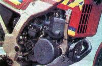 Двигатель «Беты» внешне напоминает мотор кроссового мотоцикла