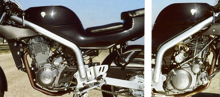 Двигатель MuZ 660 Skorpion с обеих сторон