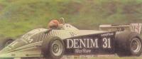 Эдди Чивер за рулем «Озеллы-FA1/1» в 1980 году