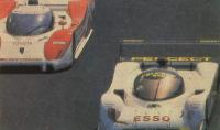 Главные соперники — «Тойота-TS 010» (слева) и «Пежо-905»