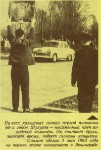 Шугуров активно участвует в гонках первой половины 60-х